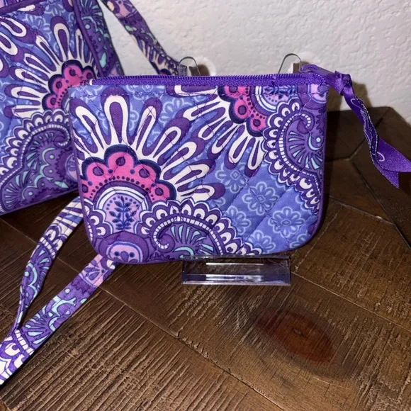 Vera Bradley Purple and Pink Crossbody Bag Set - Picture 2 of 6